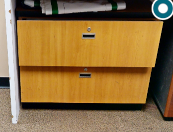 2D lateral file cabinet
