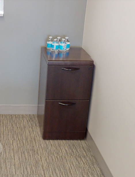 2D lateral mini ped filing cabinet