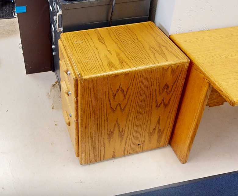 3D wood pedestal