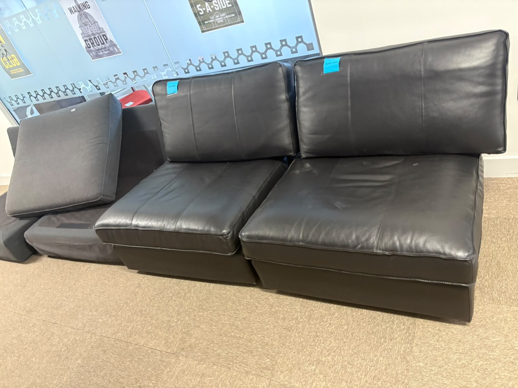 Sofas single seater Black