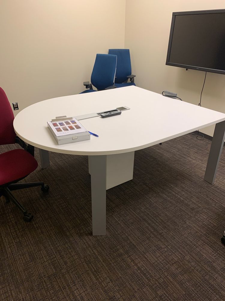 Half oval Huddle Table