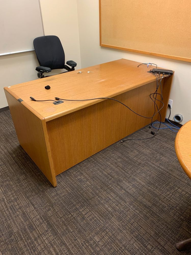 72 X 36 Wood Desk
