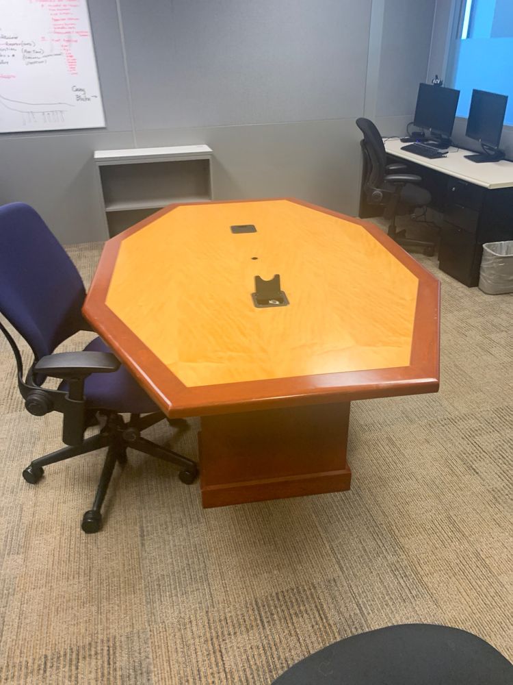 Octagonal Huddle table