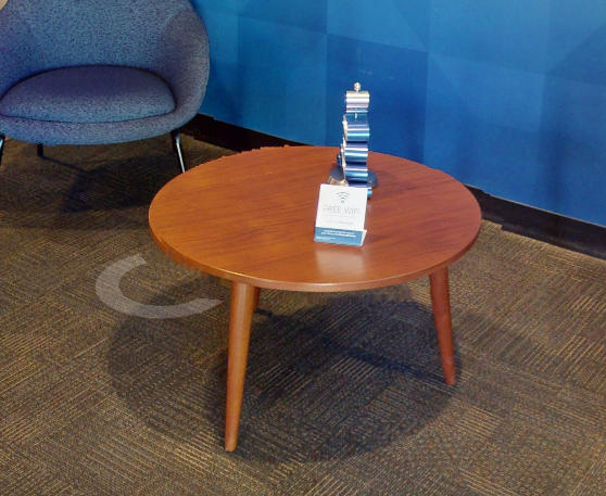 Round coffee table