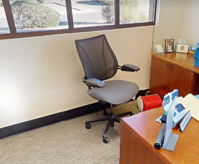 Task chair, with arms