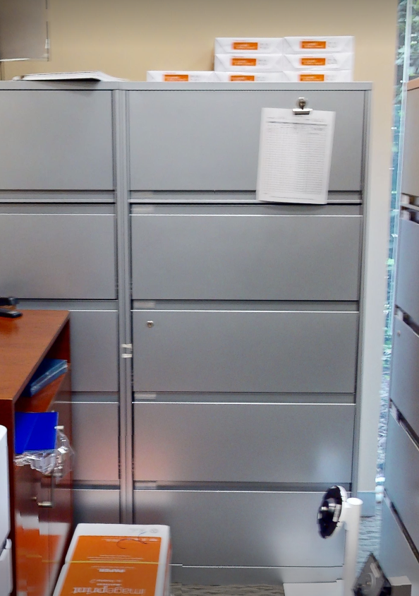 5D lateral filing cabinet