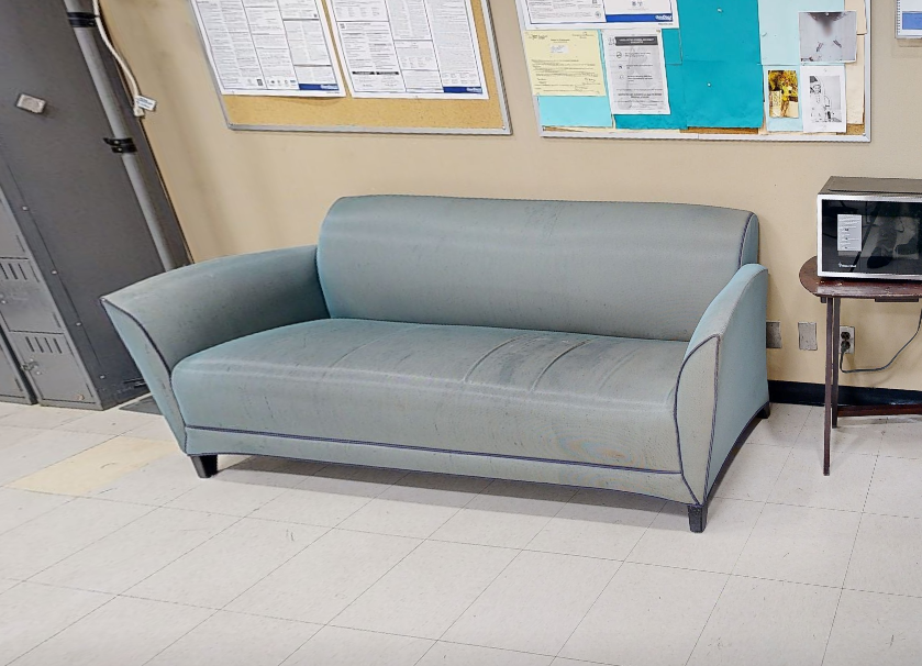 Grey couch