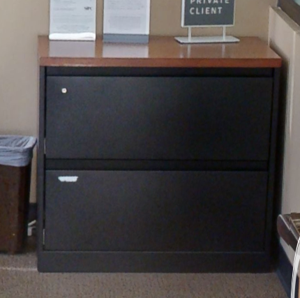 2D lateral filing cabinet