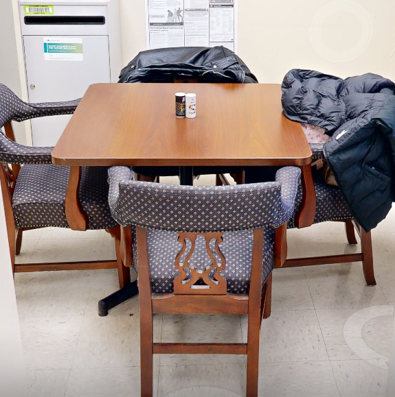 Square meeting table