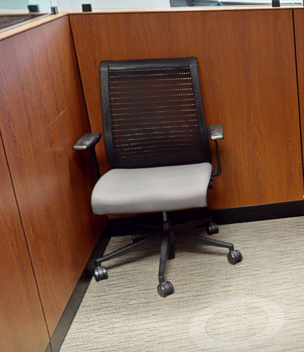Task chair, with arms