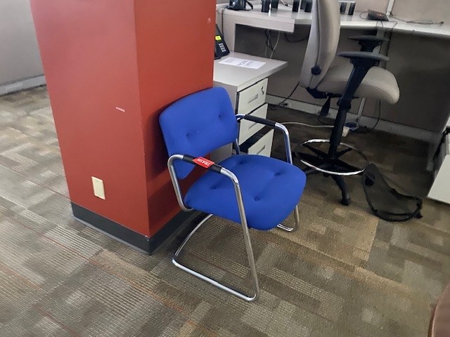 Blue Guest Chair