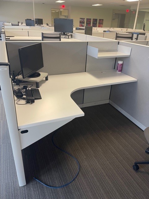 Allsteel Workstation, 8x6'
