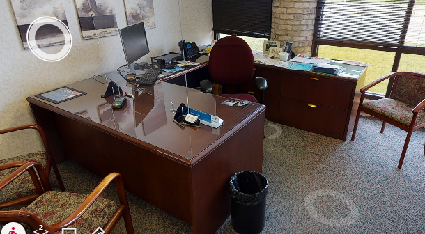 Desk - u-shaped