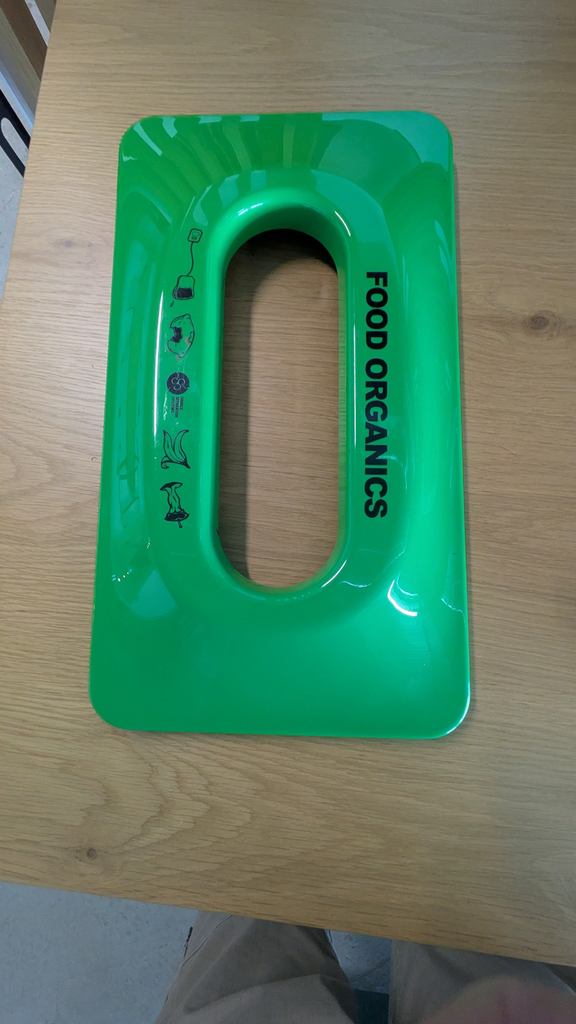 Bin lid - GREEN