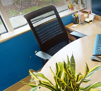Task chair, with arms