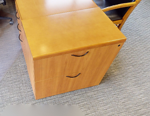 Wooden Filing Cabinet