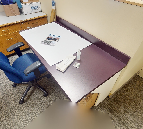 Desk (no peds)