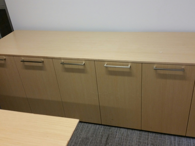 CREDENZA LIGHT WOOD COLOR
