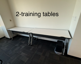 Training tables With Wheels