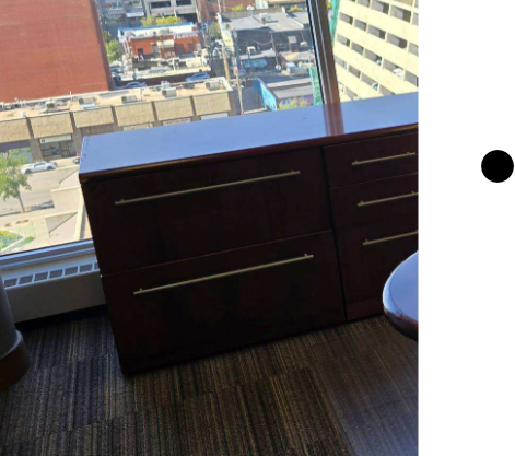 Wood 2 Drawer File Cabinet