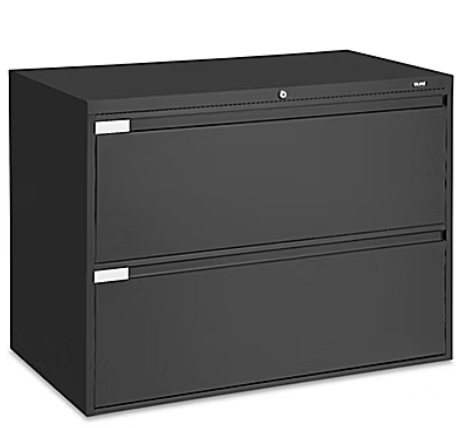 2 Drawer Metal File Cabinet (photo representation)
