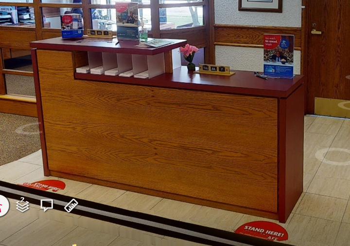 Cheque desk