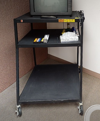 Large AV mobile cart
