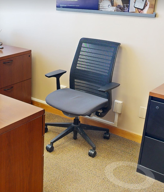 Task chair, with arms