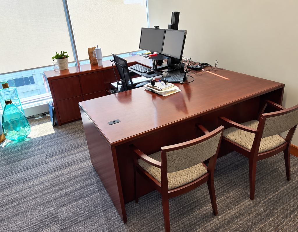 U shape desk