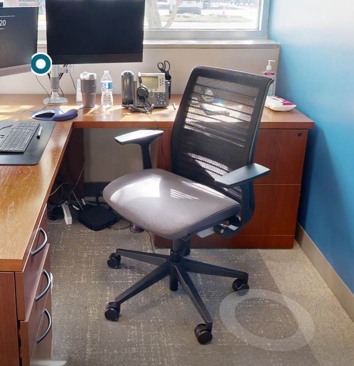 Task chair, with arms