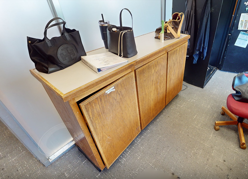 Large Wood Cabinet