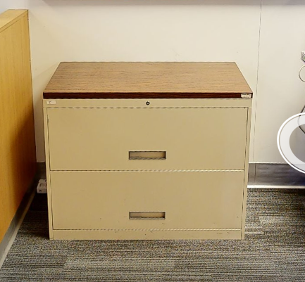 2D lateral filing cabinet