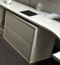 30" 2 high lateral files