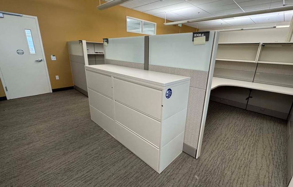 36" 3 high lateral files
