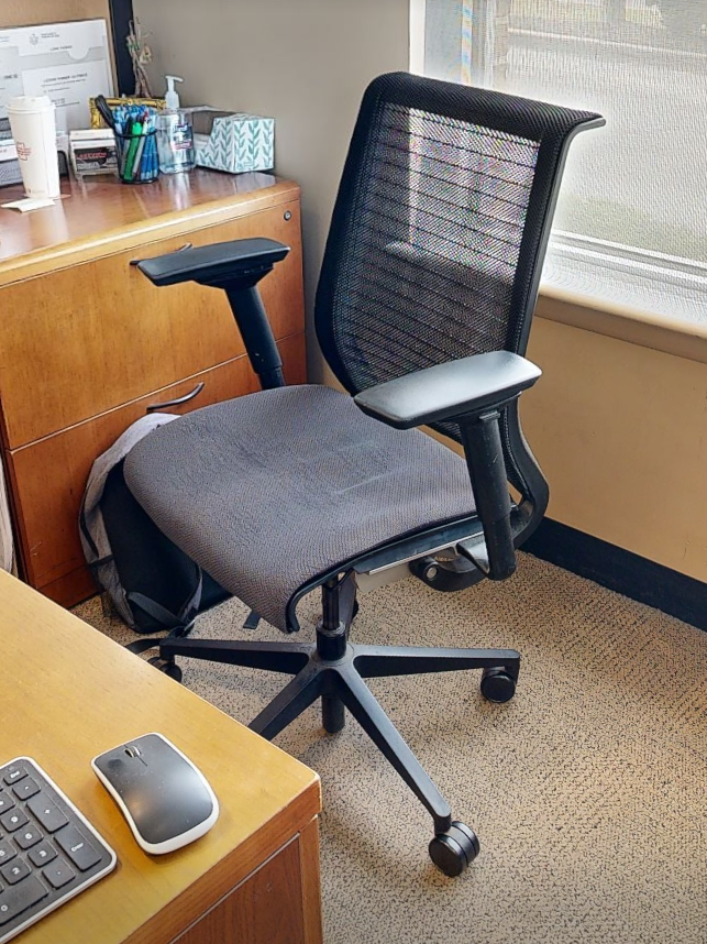 Task chair, with arms