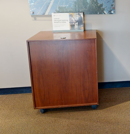 2-Door coffee cabinet
