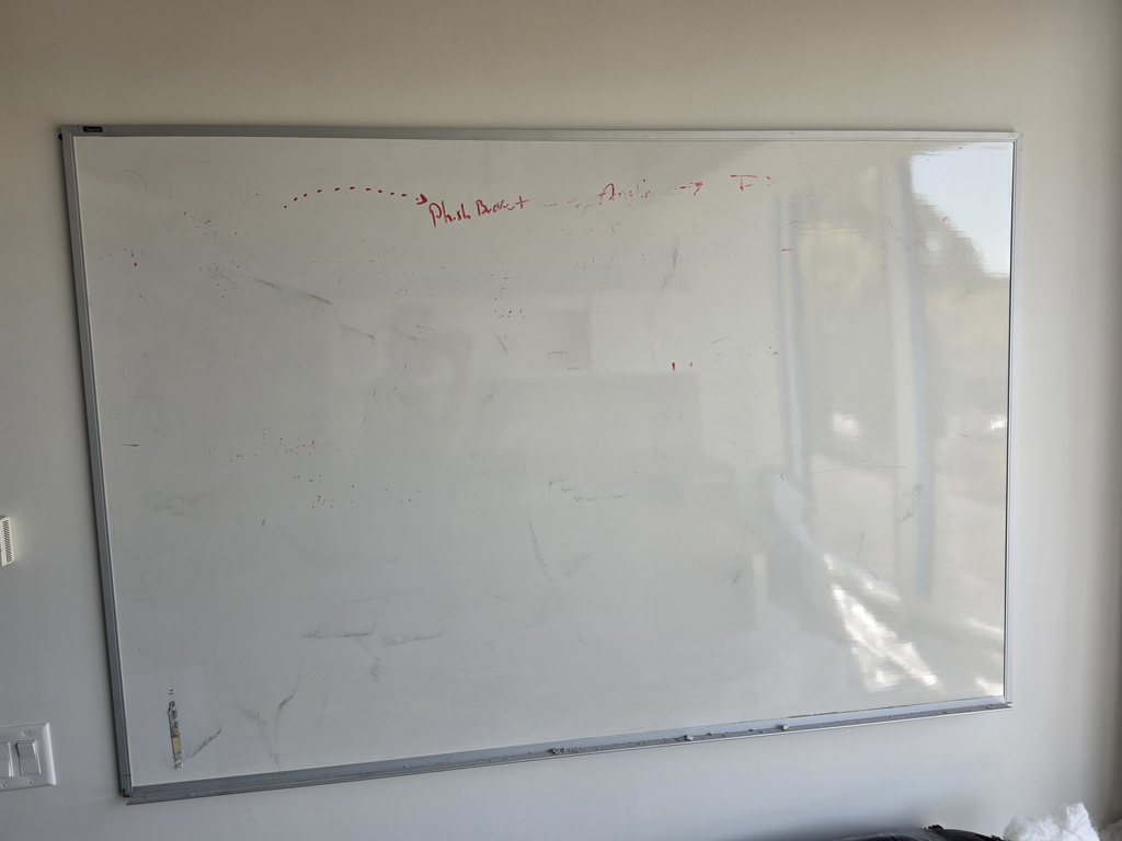 72 x 48 White Board