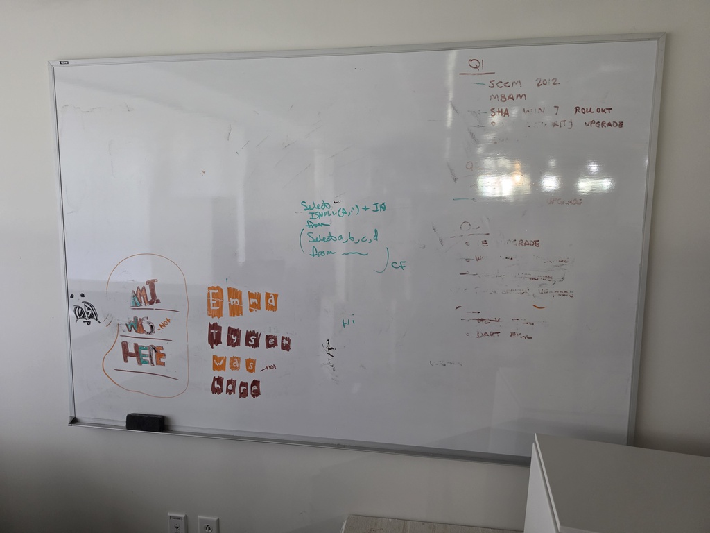 72 x 48 White Board
