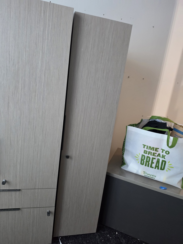 15 x 24 x 67 Wardrobe Left Handle
