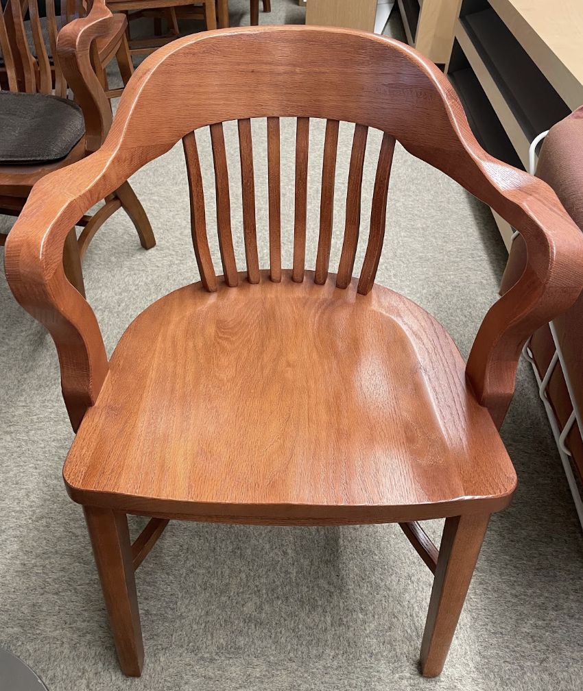 Wooden armchair