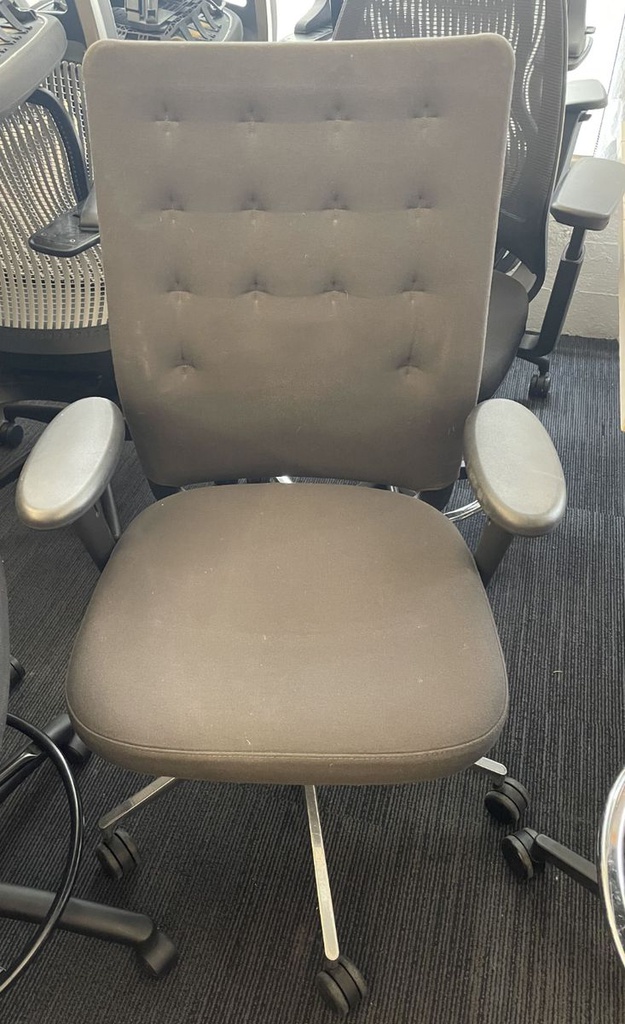Grey office chair