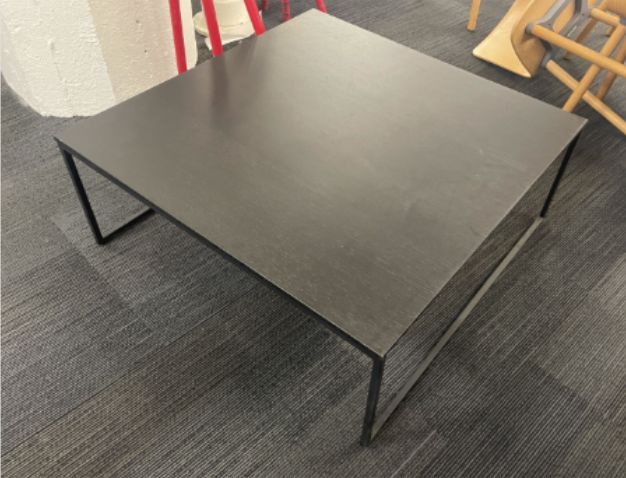 Black coffee table