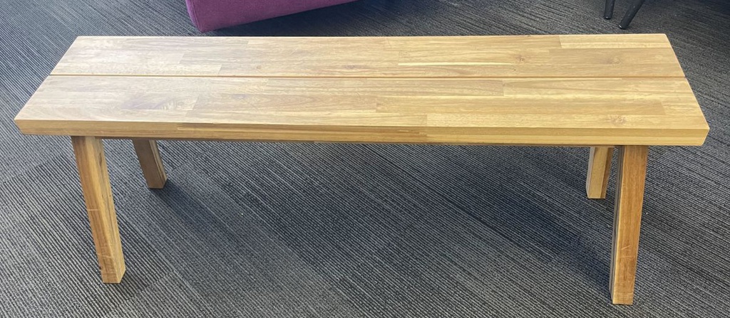 Wooden bench