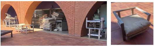 Outdoor Patio Lounge Chairs and Cushions