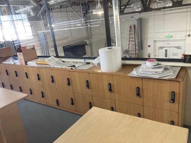 Lockers - 10x2 single sided (20 total)