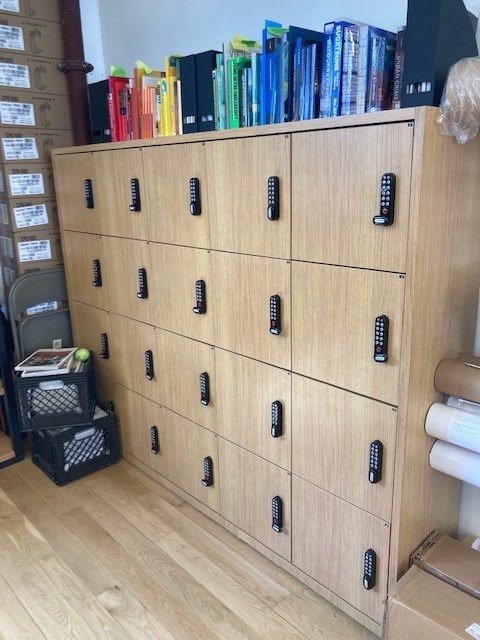 Lockers - 5x4 single sided (20 total)