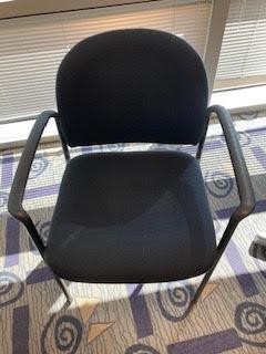 BLACK SIDE CHAIR-D3