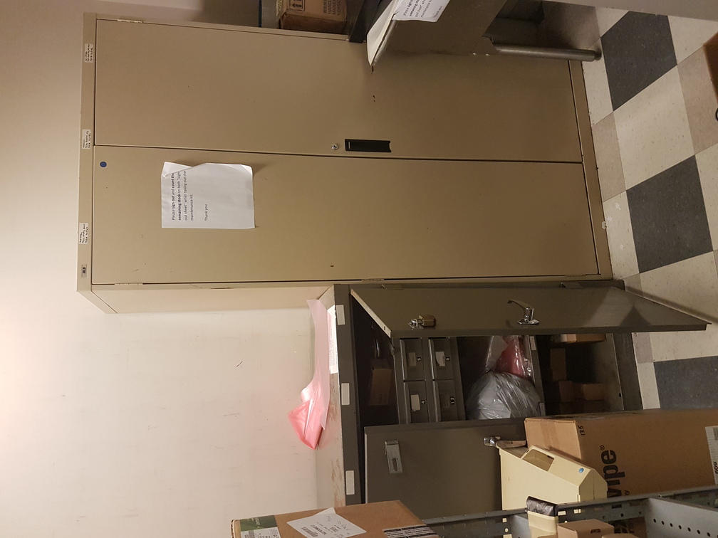 3-Shelf Storage Cabinet