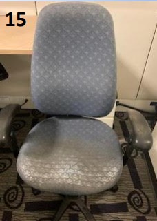 Blue Seashell Task Chair