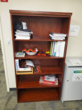 5-Shelf Bookcase, 36" x 69" x 15"